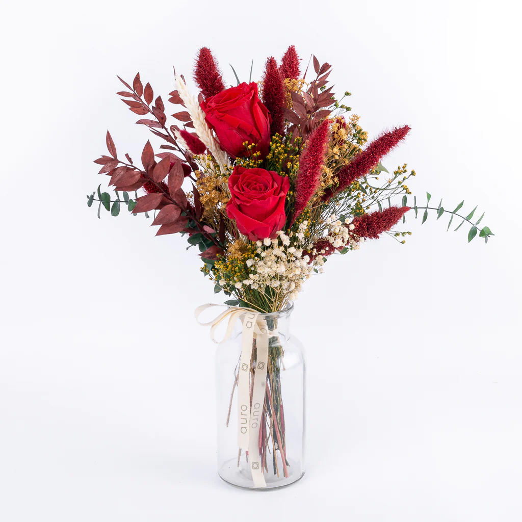 rosas preservadas