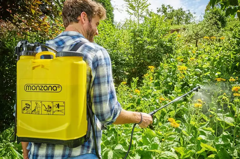 Pulverizador a presión de mochila